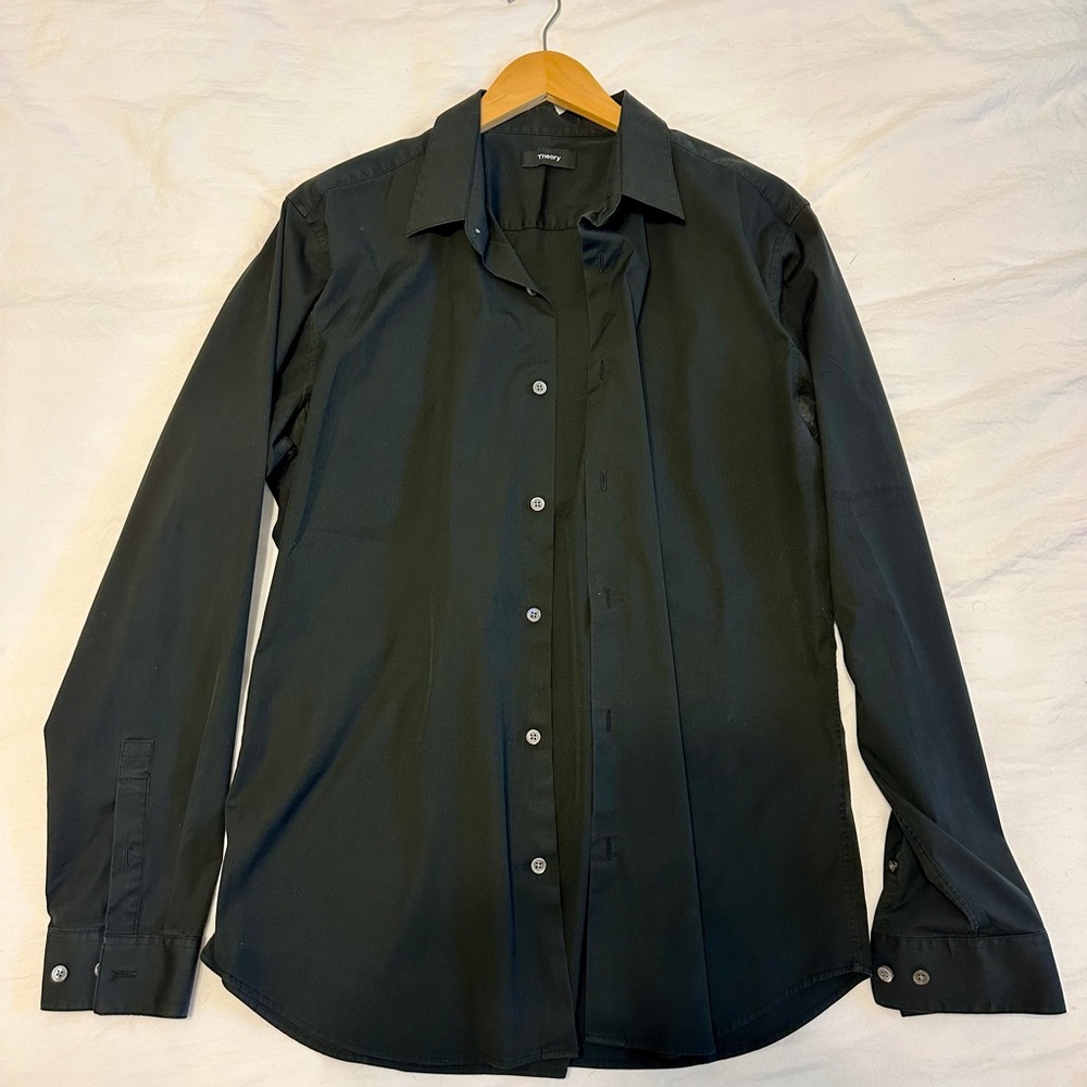 Theory button up XL
